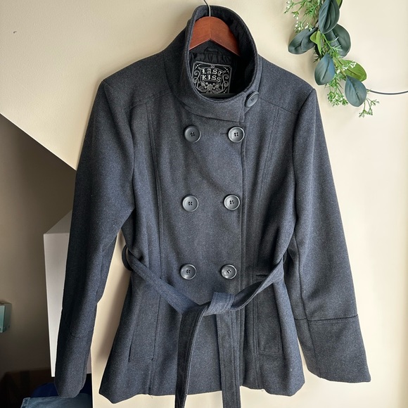 Last Kiss Wool Blend Coat - Picture 2 of 15